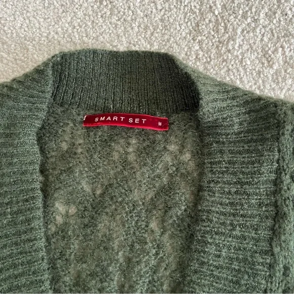 Smart Set Green Knit Tank‎ - Picture 2 of 6